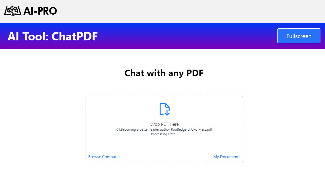 ChatPDF free tool. Find out how ChatPDF works. 