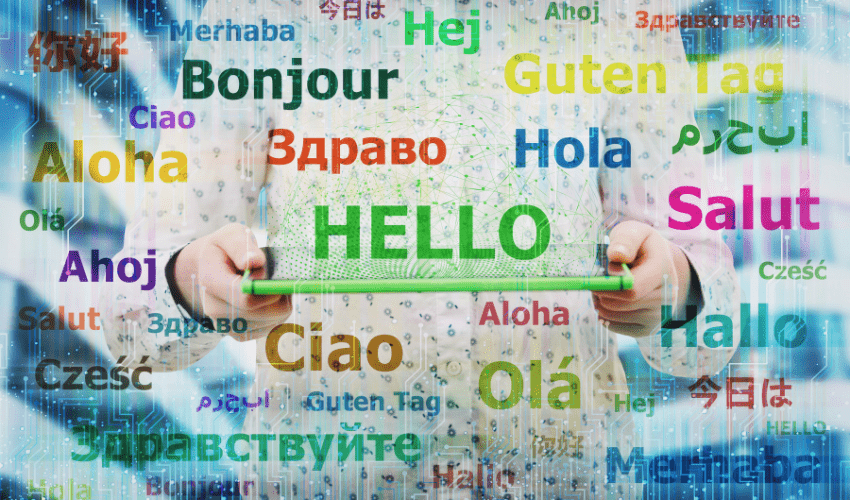 Different translations for “hello” using AI Translate