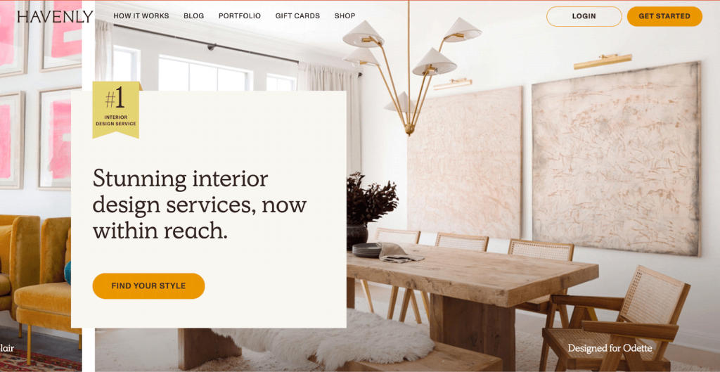 Havenly, an AI tool for interior design