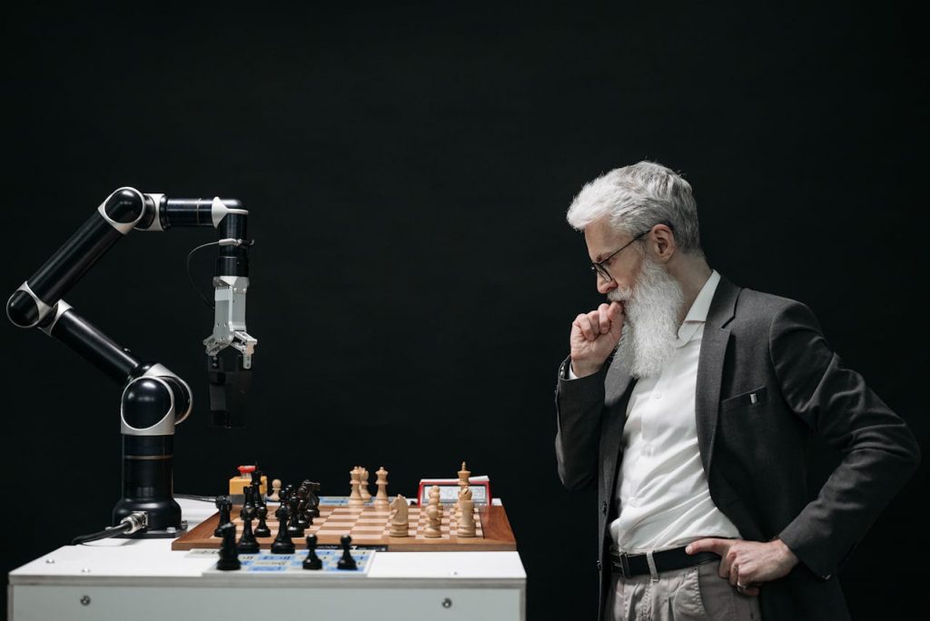 A-simple-AI-machine-that-can-play-chess