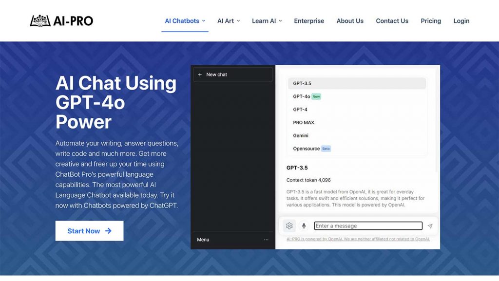 AI-Pro’s Chatbot Pro