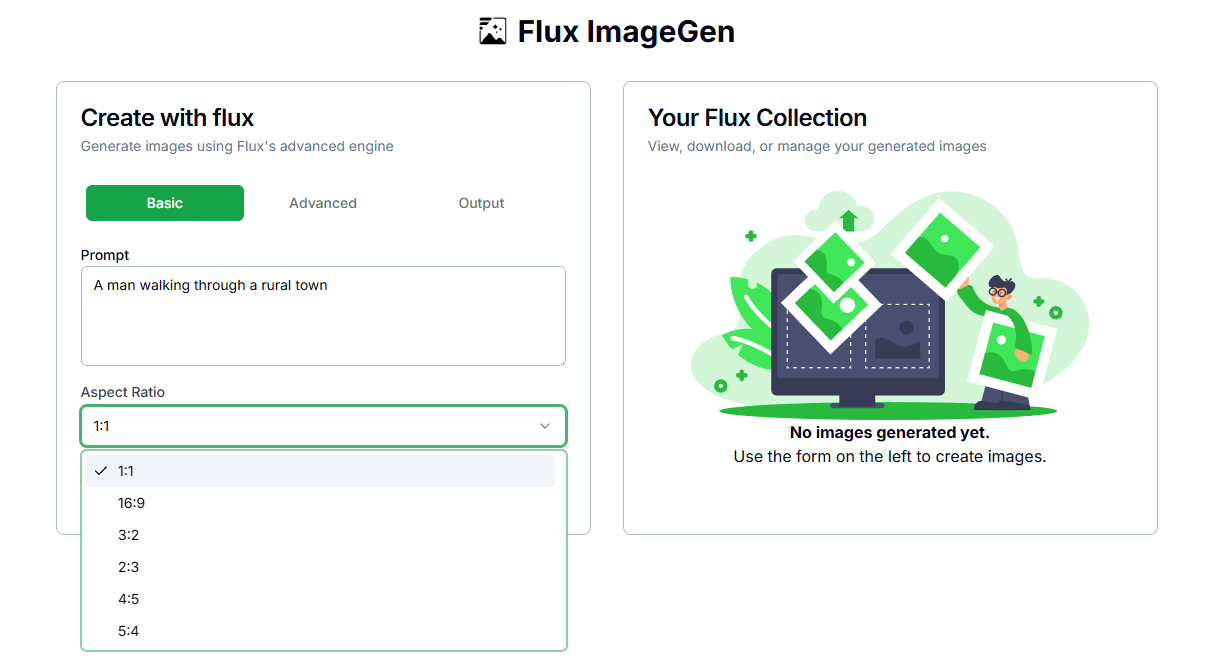 Flux ImageGen Generation