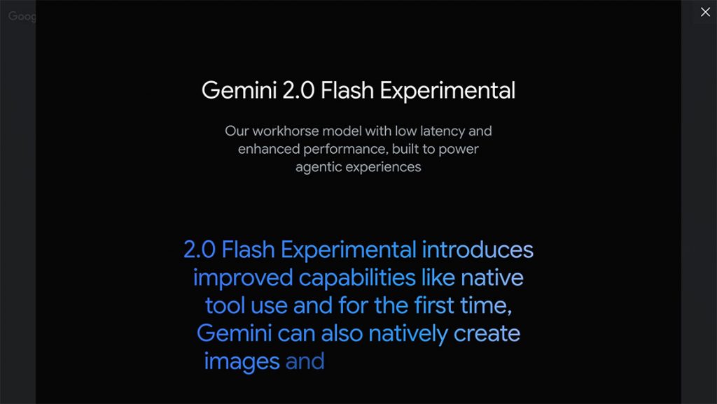 Gemini 2.0 Flash Experimental