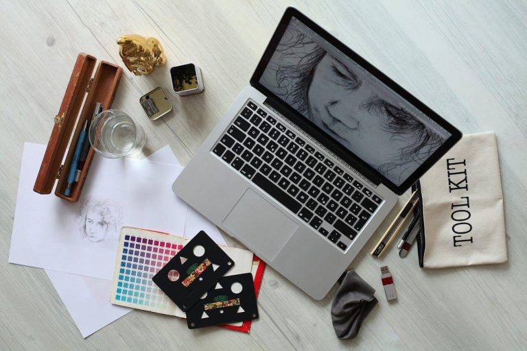 The evolution of creative canvases, from traditional paper to modern digital tools