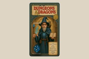 An Dungeons & Dragons AI Action Figure